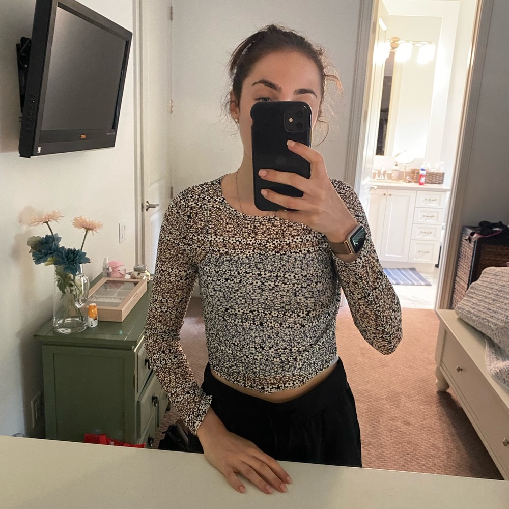 TopShop floral crop